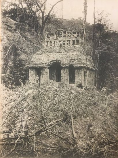 MEXIQUE
Vue anonyme de Palenque, vers 1880
Tirage...