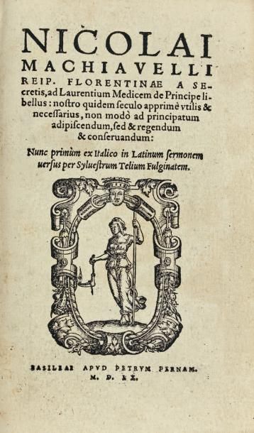 MACHIAVEL (Niccoló Machiavelli, dit)
De Principe...