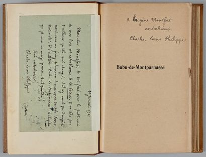 PHILIPPE (Charles-Louis)
Bubu-de-Montparnasse....