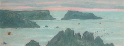 Jean-Francis AUBURTIN (1866-1930)
Belle-Ile-en-Mer,...