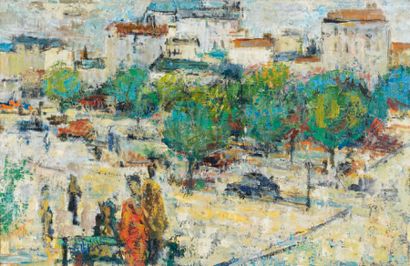 Richard BELLIAS (1921-1974)
Le village, 1960...