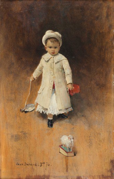 Jean BÉRAUD (1849-1936)
L'enfant aux jouets,...