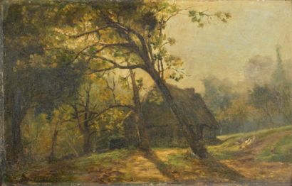Pauline Elise Léonide BOURGES (1838-1900)
Poules...