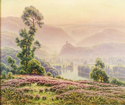 William DIDIER-POUGET (1864-1959)
Paysage...