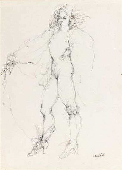 Léonor FINI (1908-1996)
Fêtes secrètes Dessin...