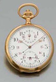 MONTRE DE POCHE à remontoir au pendant en...