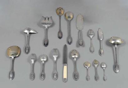ARGENTERIE MODERNE
ENSEMBLE DE COUVERTS en...