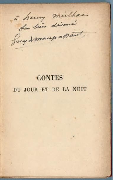 MAUPASSANT (Guy de)
Contes du jour et de...