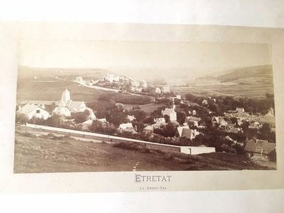 ÉTRETAT ET DIVERS. - PHOTOGRAPHIES. - Ensemble...