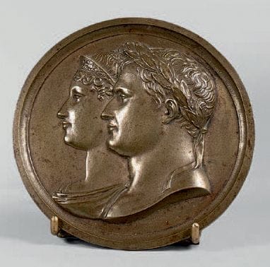 D'après Bertrand ANDRIEU (1761-1822)

Médaillon...