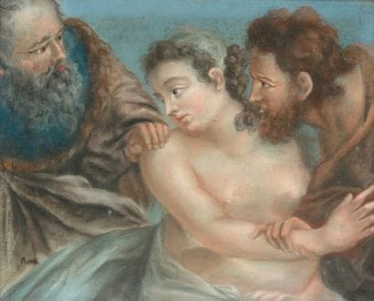 École FRANÇAISE du XVIIIe siècle

Suzanne...