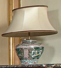 Potiche en porcelaine de la famille verte...