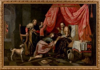 École Flamande du XVIIe siècle

La bénédiction...