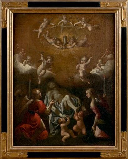 Ecole italienne du XVIIe siècle

Christ mort...