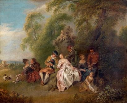 Jean-Baptiste PATER (Valenciennes, 1695 -...