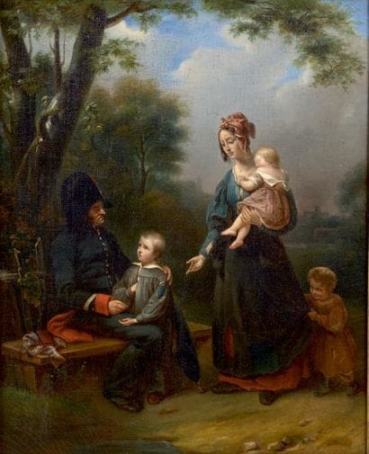 École Française du XIXe siècle

Le vétéran...