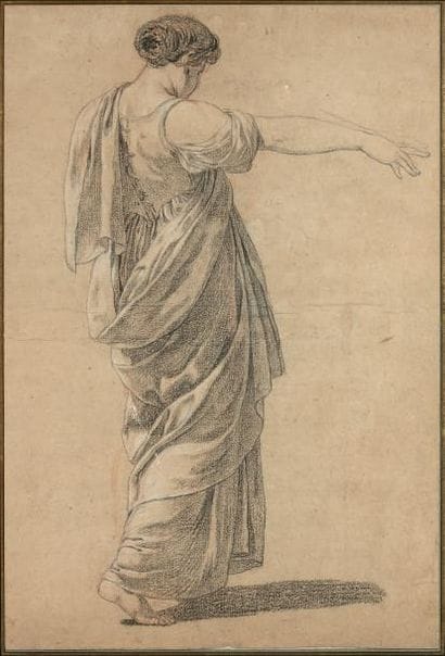 Joseph-Benoît SUVÉE (1743-1807)

Femme drapée,...