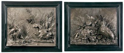 Paul COMOLERA (1818-1897)

Paire de hauts-reliefs...