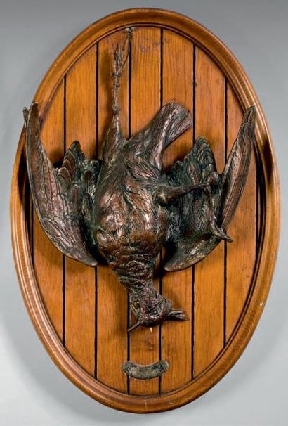 Vanneau huppé
Bécasse
Deux trophées en bronze...