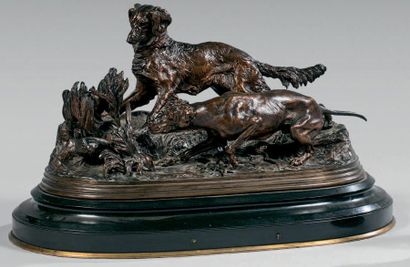 Pierre-Jules Mene (1810-1879)

Deux chiens...