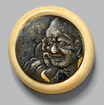 JAPON - Epoque MEIJI (1868-1912)
Kagamibuta,...