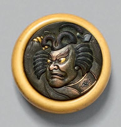 JAPON - Fin de l'époque Edo (1603-1868)
Kagamibuta,...
