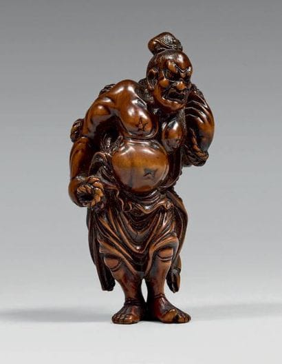 JAPON - Époque Edo (1603-1868), XVIIIe siècle
Netsuke...