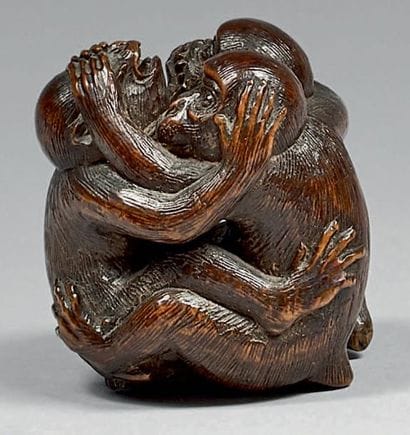 JAPON - Fin de l'époque Edo (1603-1868)
Netsuke...