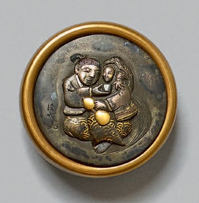 JAPON - Epoque MEIJI (1868-1912)
Kagamibuta,...
