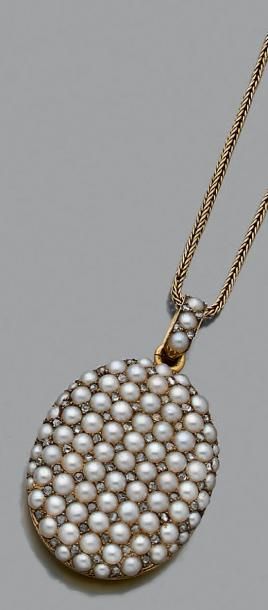 Collier articulé en or jaune 750 millièmes...
