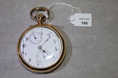 Montre de poche à remontoir au pendant en...