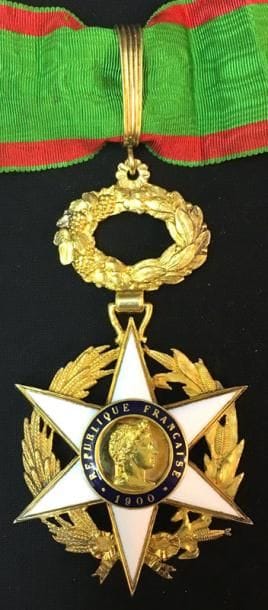 Ordre du Mérite agricole, fondé en 1883,...