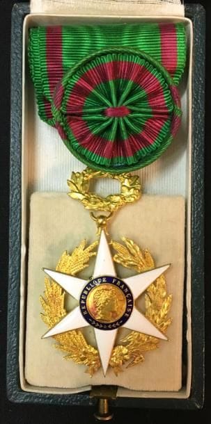 Ordre du Mérite agricole, étoile d'officier...