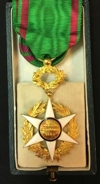 Ordre du Mérite agricole, étoile d'officier...