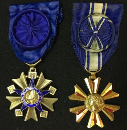 Ordre de la Santé publique, étoile d'officier...