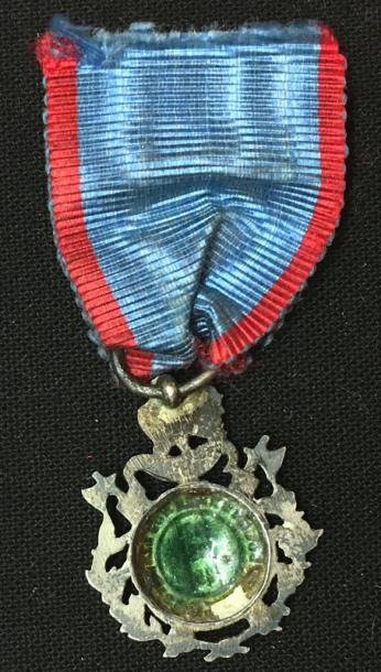 Médaille patriotique en argent uniface, figurant...