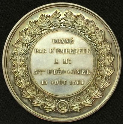 * Napoléon III, grande médaille de récompense...