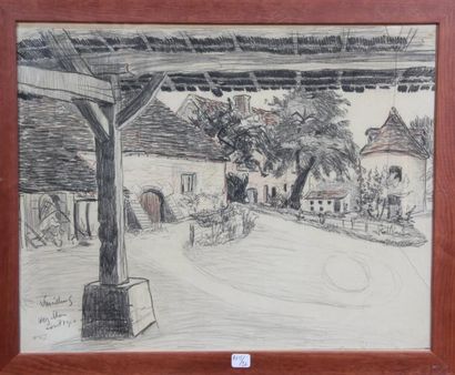 Georges Le MEILLEUR (1861-1945)
Ferme à Vézillon...