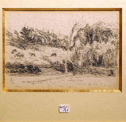 Georges Le MEILLEUR (1861-1945)
Paysage avec...