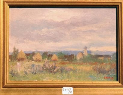 Georges Le MEILLEUR (1861-1945)
Meules Huile...