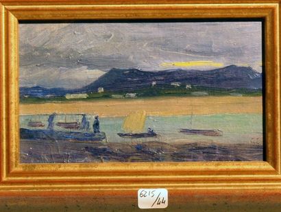 Georges Le MEILLEUR (1861-1945)
La côte d?Hendaye,...