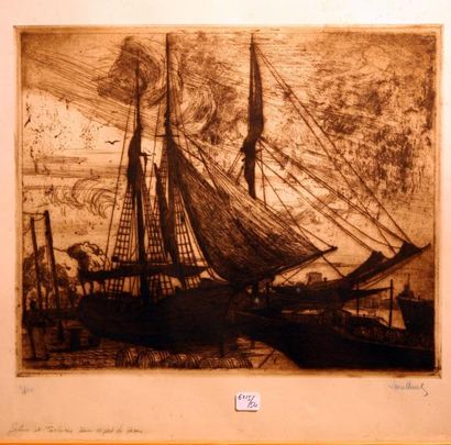 Georges Le MEILLEUR (1861-1945)
Estampe,...
