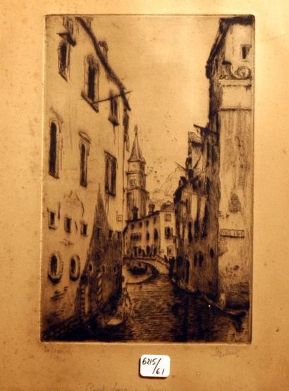 Georges Le MEILLEUR (1861-1945)
Deux estampes...