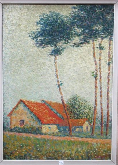 Maurice TELLIER
Les Pins Huile sur toile...