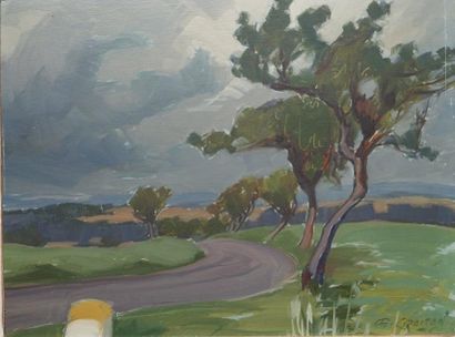 LOUIS-GABRIEL CROISON
Route de campagne par...