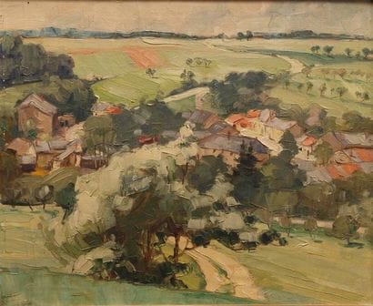 LOUIS-GABRIEL CROISON
Village au creux de...