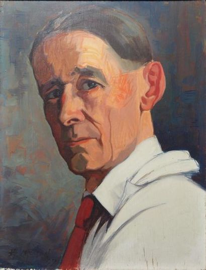 LOUIS-GABRIEL CROISON
Autoportrait Huile...