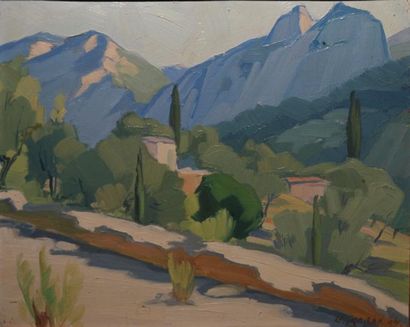 LOUIS-GABRIEL CROISON
Paysage du midi Huile...
