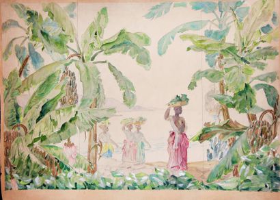 André NIVARD (1880-1969)
Huit projets de...