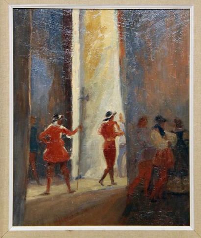 André NIVARD (1880-1969)
Faust Huile sur...
